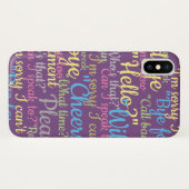 多くのチャッターデザイン Case-Mate iPhoneケース (裏面(横))