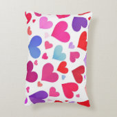 多くのハート アクセントクッション (裏面(縦))