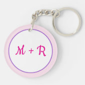 多くのハート キーホルダー (裏面)