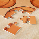 多くのバスケットボールデザインジグソーパズル ジグソーパズル (側面)