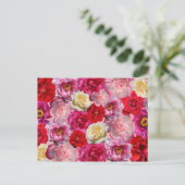 多くのバラはがき ポストカード (スタンド正面)