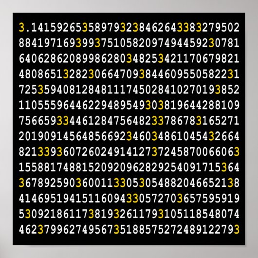 多くのパイ黄色3 ポスター (正面)