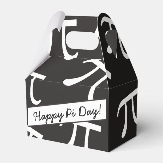 多くのパイ – 数学 – 幸せなパイの日パーティー供給 フェイバーボックス (正面サイド)