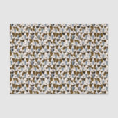 多くのパーソン・ジャック・ラッセル・テリアーズ・パターン 薄葉紙 (正面)