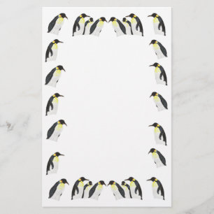 多くのペンギン 便箋