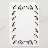 多くのペンギン 便箋 (正面/裏面)