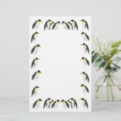 多くのペンギン 便箋 (スタンド正面)