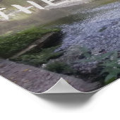 多くのメリーことば橋の写真ポスター ポスター (角)