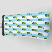 多くのライム ゴルフヘッドカバー (正面)