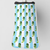 多くのライム ゴルフヘッドカバー (回転90)