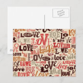 多くのヴィンテージ愛 ポストカード (正面/裏面)