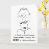 多くの人が怒る – 誕生日 カード (黄色い花)