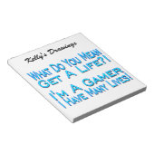 多くの人が賭ける ノートパッド (アングル)