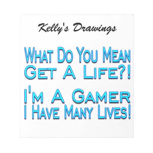 多くの人が賭ける ノートパッド (正面)