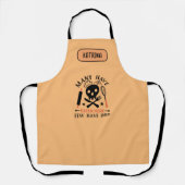 多くの人が食べここで死んだ引用文はほとんどなおもしろいい エプロン (正面)