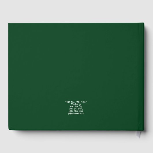 多くの人、多くのメロン ゲストブック (裏面)