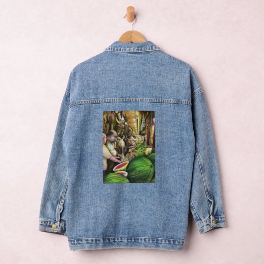 多くの人、多くのメロン デニムジャケット (ハンガー)