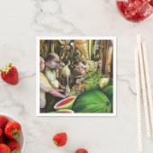 多くの人、多くのメロン、ブダペスト スタンダードカクテルナプキン (インサイチュ)