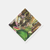 多くの人、多くのメロン、ブダペスト スタンダードカクテルナプキン (角)