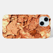 多くの光沢のある銅金属チップ Case-Mate iPhoneケース (裏面 (横))