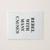 多くの原因で反逆する ジグソーパズル (横)