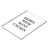 多くの原因で反逆する ノートブック (左側)