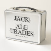 多くの取引のマスター –  メタルランチボックス (正面)