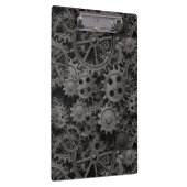 多くの古い錆ついた金属のギアか機械部品 クリップボード (右)