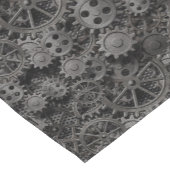 多くの古い錆ついた金属のギアか機械部品 ショートテーブルランナー (コーナー)