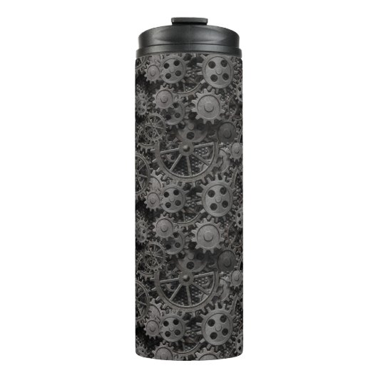 多くの古い錆ついた金属のギアか機械部品 タンブラー (正面)