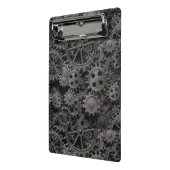 多くの古い錆ついた金属のギアか機械部品 ミニクリップボード (アングル2)