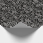 多くの古い錆びた金属ギアまたは機械部品 ラッピングペーパー (角)