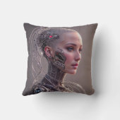 多くの回路を持つサイボーグ クッション (裏面)