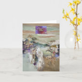 多くの地平線Notecardを過ぎて カード (黄色い花)