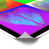 多くの壊れたハート ポスター (角)