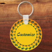 多くの島々のテンプレート キーホルダー (正面)