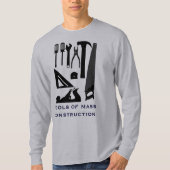 "多くの建築の用具" Tシャツ (正面)