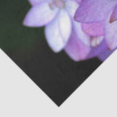 多くの弁紫色の花の茂み 薄葉紙 (詳細)