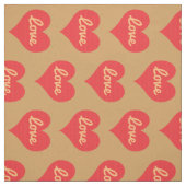 多くの愛のパターン ファブリック (見本)