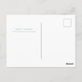 多くの感謝していカスタマイズ可能なお礼はがき ポストカード (裏面)