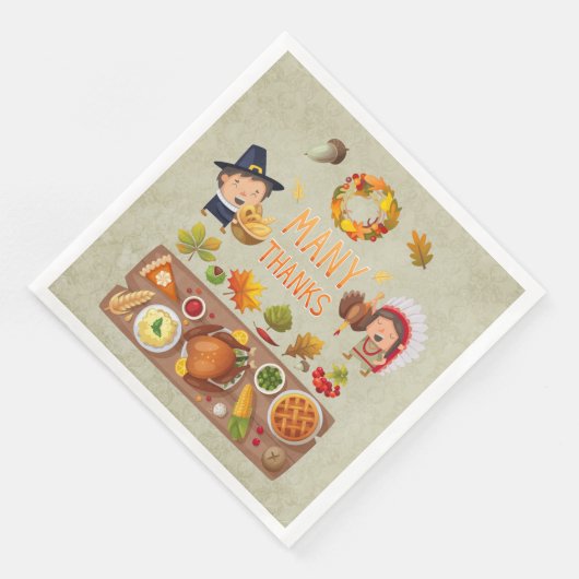 多くの感謝してい巡礼と先住民の感謝祭 (コーナー)