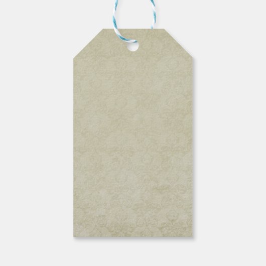 多くの感謝してい巡礼と先住民の感謝祭 ギフトタグ (裏面)