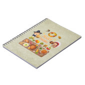 多くの感謝してい巡礼と先住民の感謝祭 ノートブック (左側)