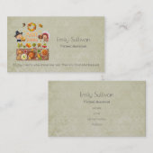 多くの感謝してい巡礼と先住民の感謝祭 名刺 (正面/裏面)