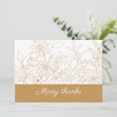 多くの感謝を込めた感謝カード サンキューカード (スタンド正面)