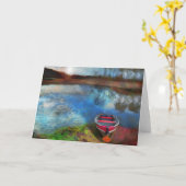 多くの日が夜明け カード (黄色い花)