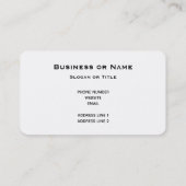 多くの明るいオレンジ色のカボチャ 名刺 (裏面)