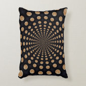 多くの月のスワールのアクセント枕 アクセントクッション (正面(垂直))