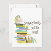 多くの本なので、少し時間はがき ポストカード (正面/裏面)