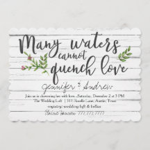 多くの水が恋を抑えられないブライダル